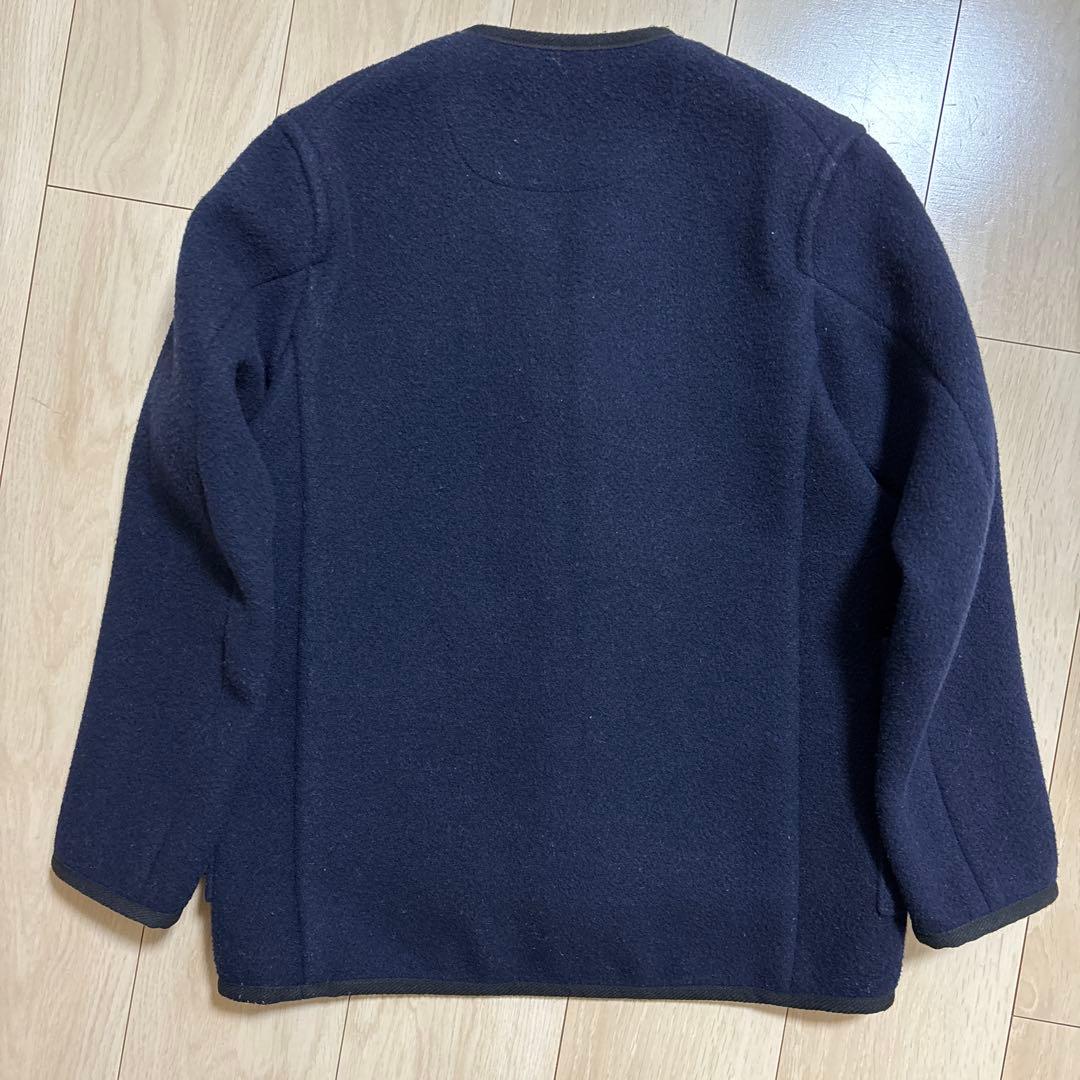 DANTON ウールコート 34サイズ　ネイビー　ウールモッサコート