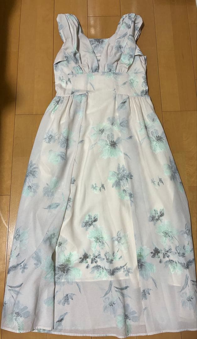 ワンピース Amboise Gathered Flare Dress pale mint