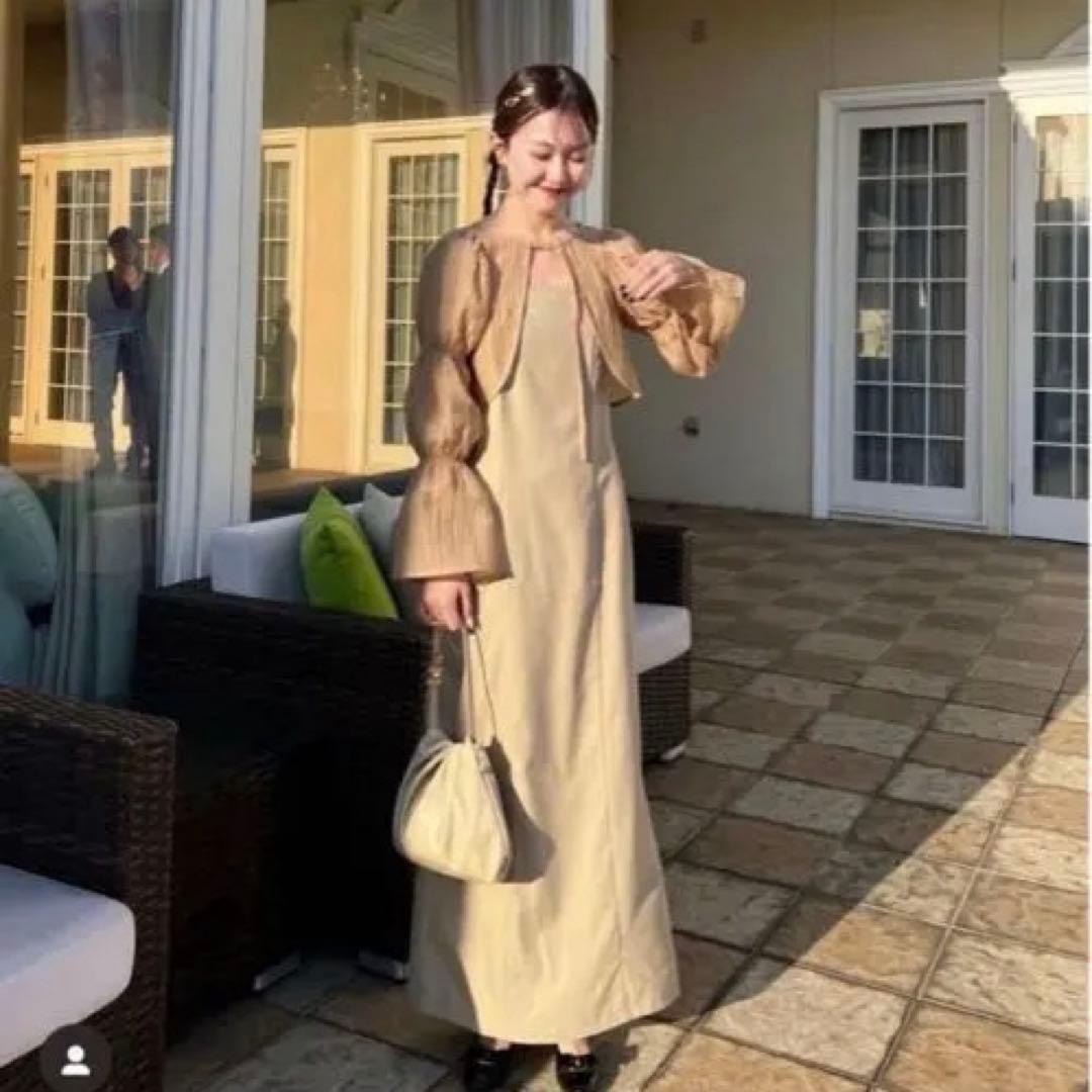 CAPRICIEUX LE'MAGE 2点セット アシメワンピースオケージョン