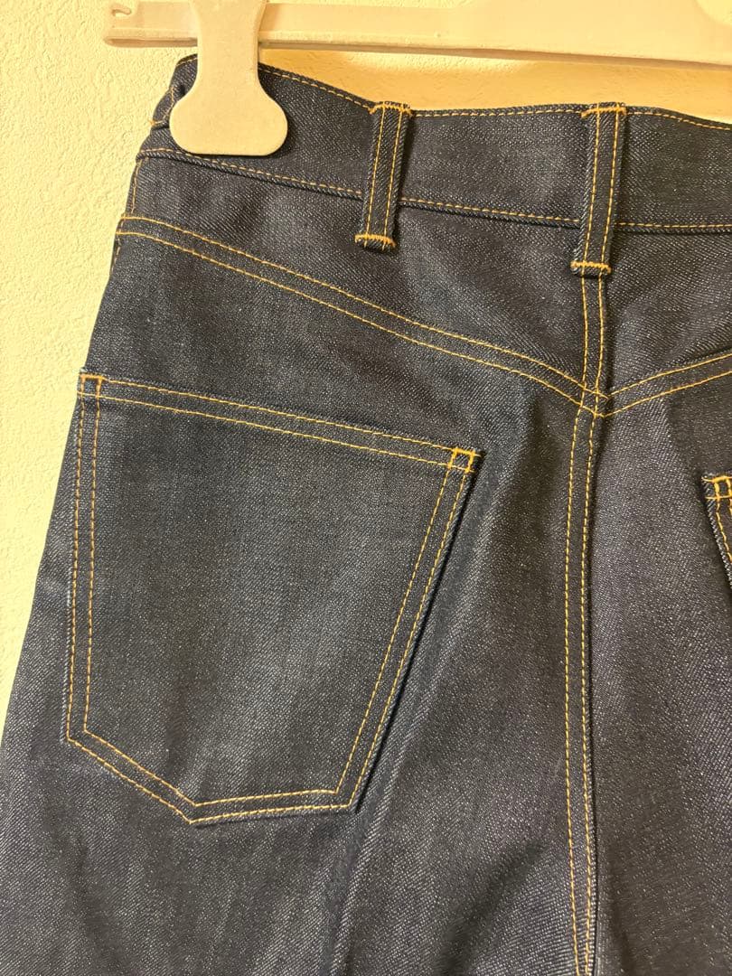 CELINE セリーヌ　インディゴデニム ガウチョパンツ　28 保存袋付き！