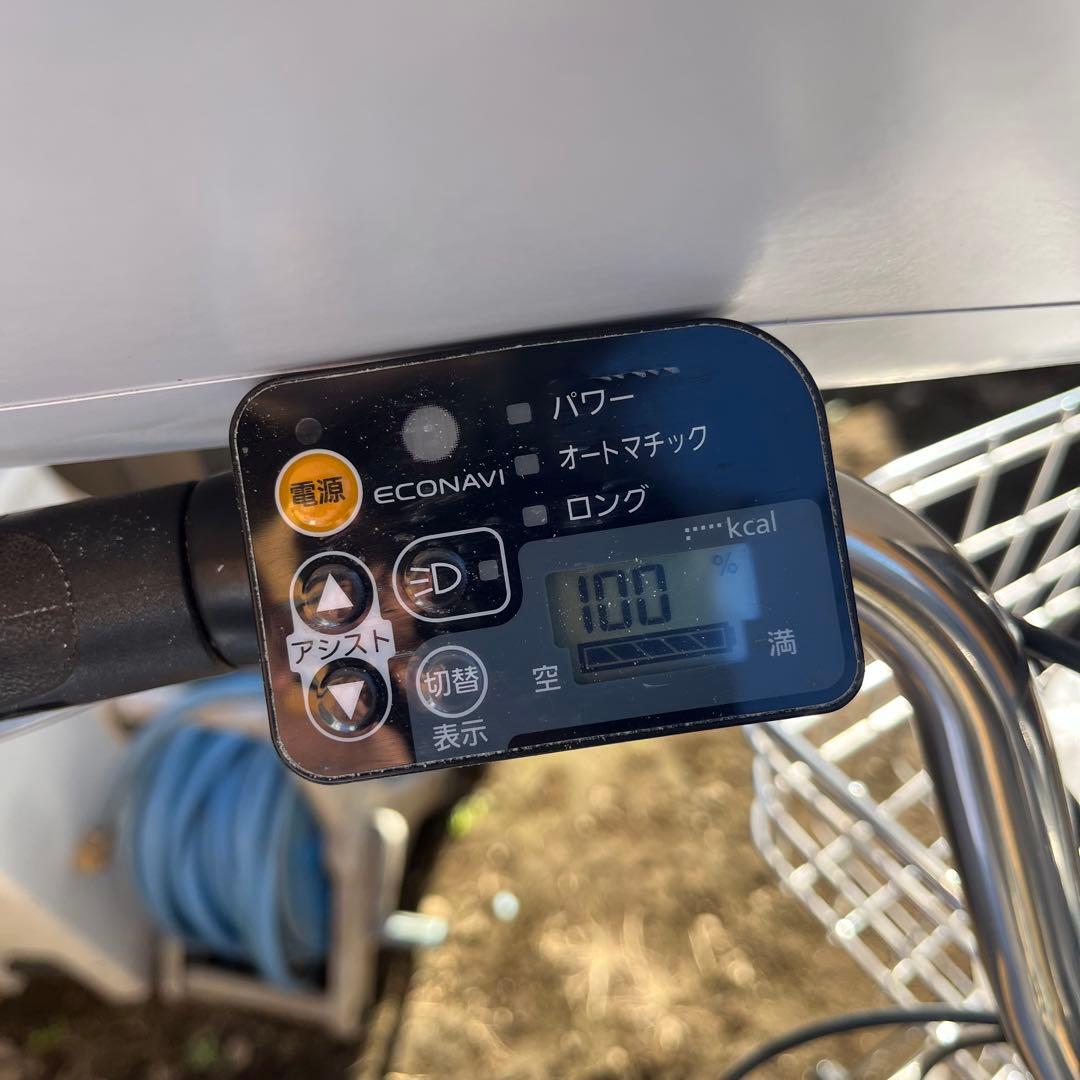 【引き取り限定】Panasonic 自転車 ビビ バディ 26インチ 前カゴ付
