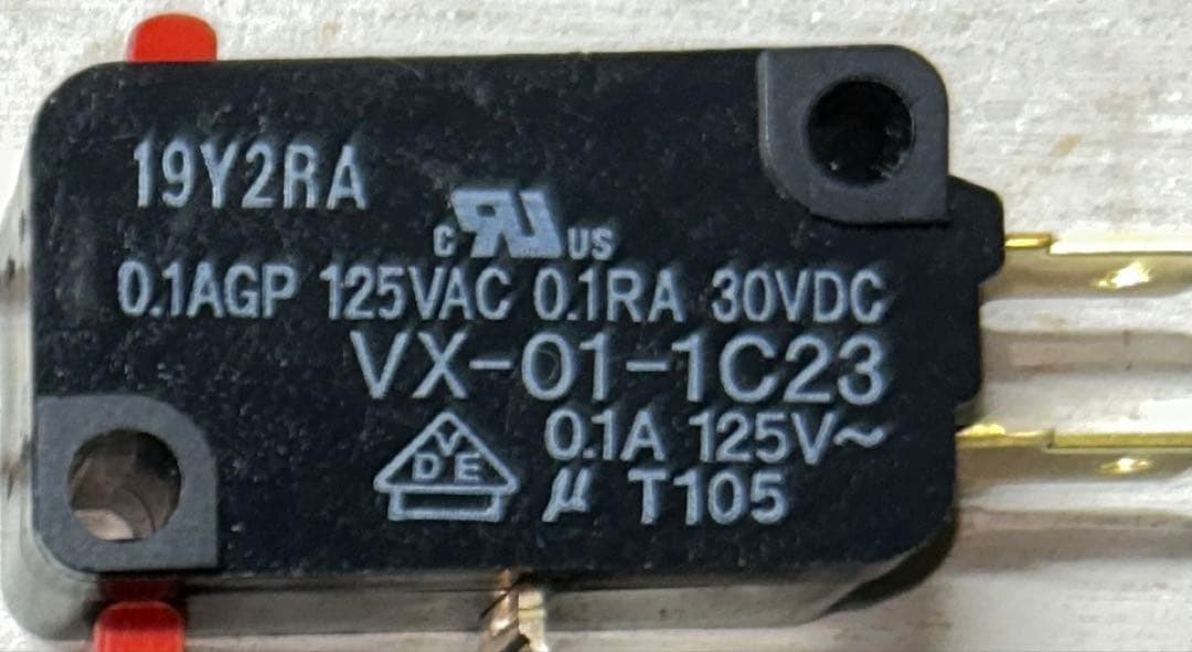 【現品限り】マイクロスイッチ D2MV-01-1C3他53個セット