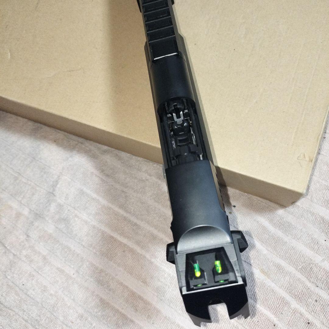 マルイデザートイーグル ライラック10インチバレルカスタムブラック/シルバー