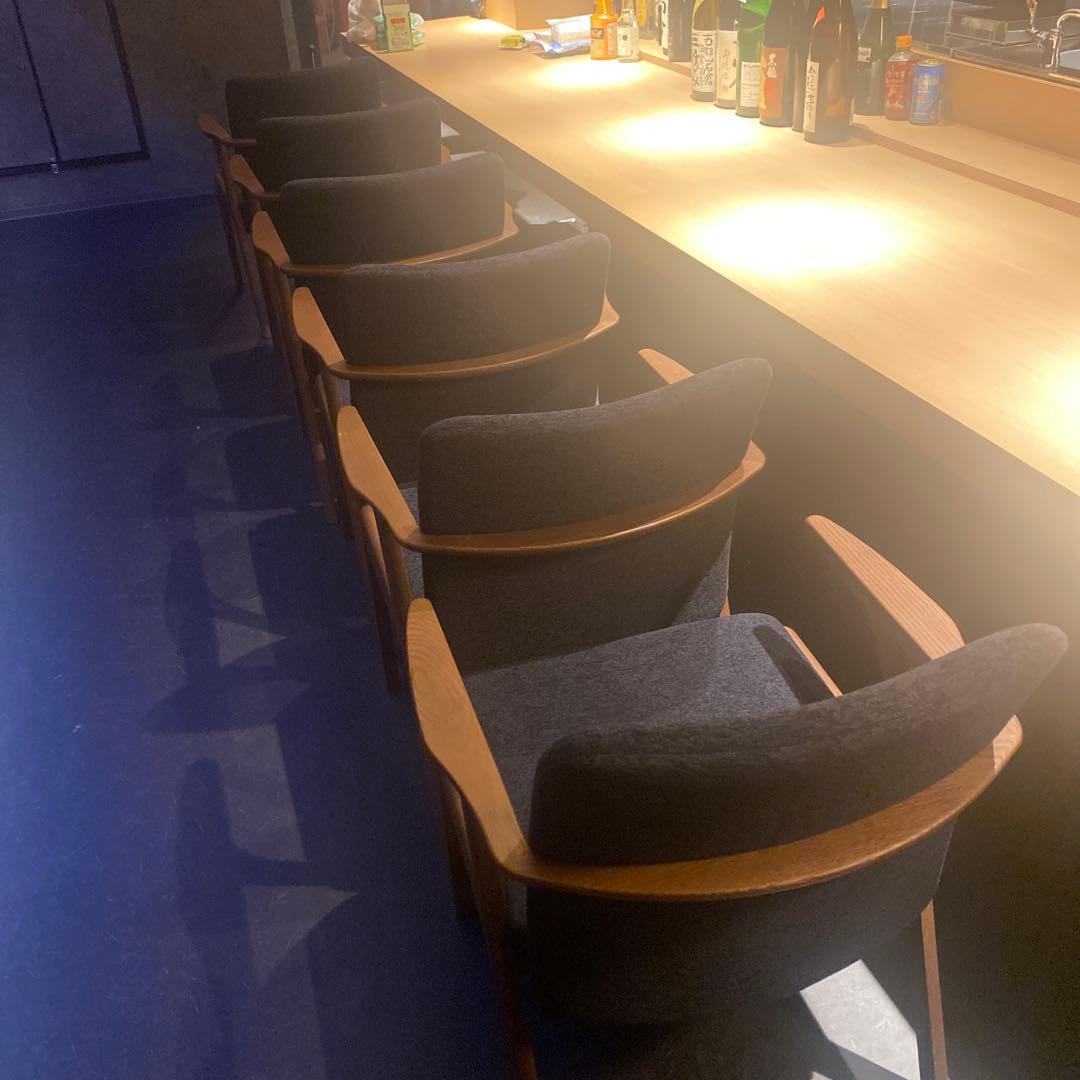 【引き取り限定】北欧風 ダイニングチェア 6脚セット