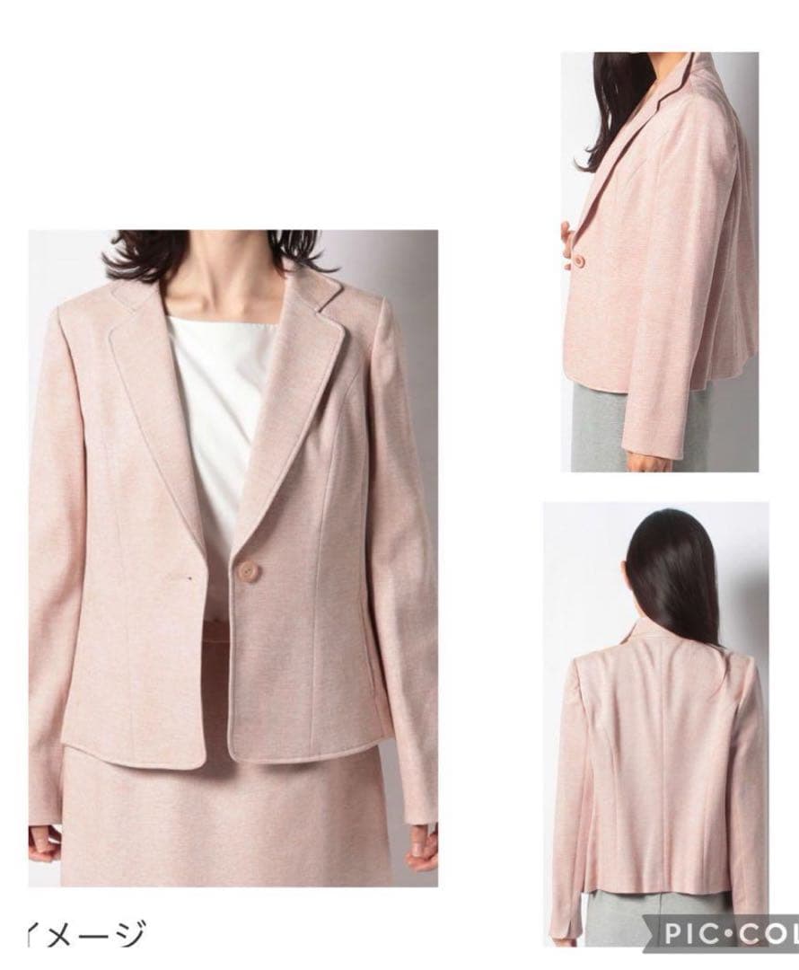 レリアン　未使用　ロシャス　春物 ジャケット　スカート セットアップスーツ