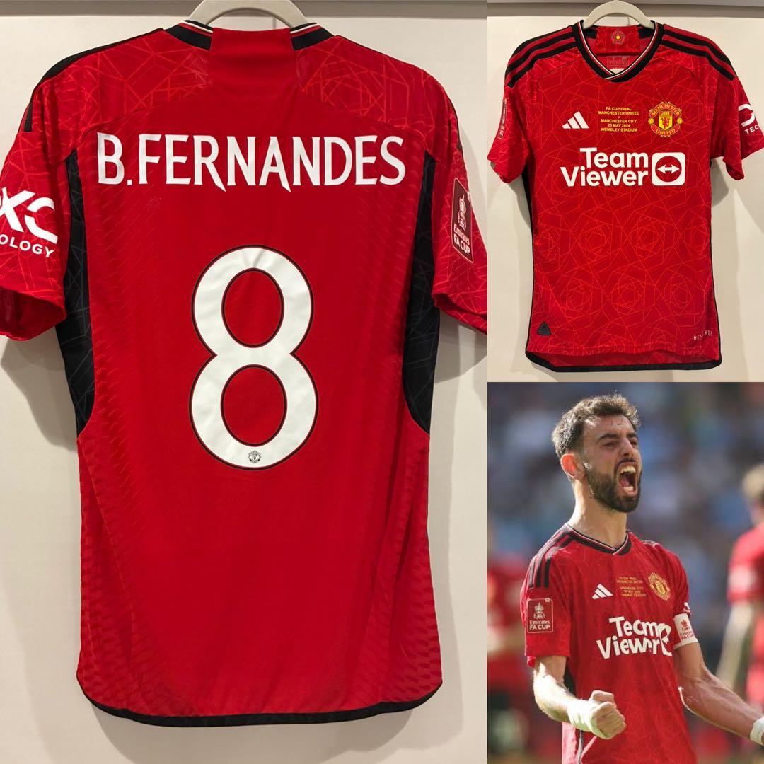 ブルーノ　フェルナンデス　マンチェスター　ユニフォーム　23/24