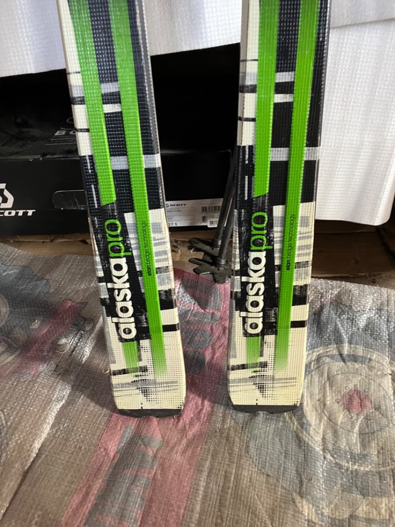 テレマークスキー板　Elan AlaskaPro 170㎝　ビンディング付き