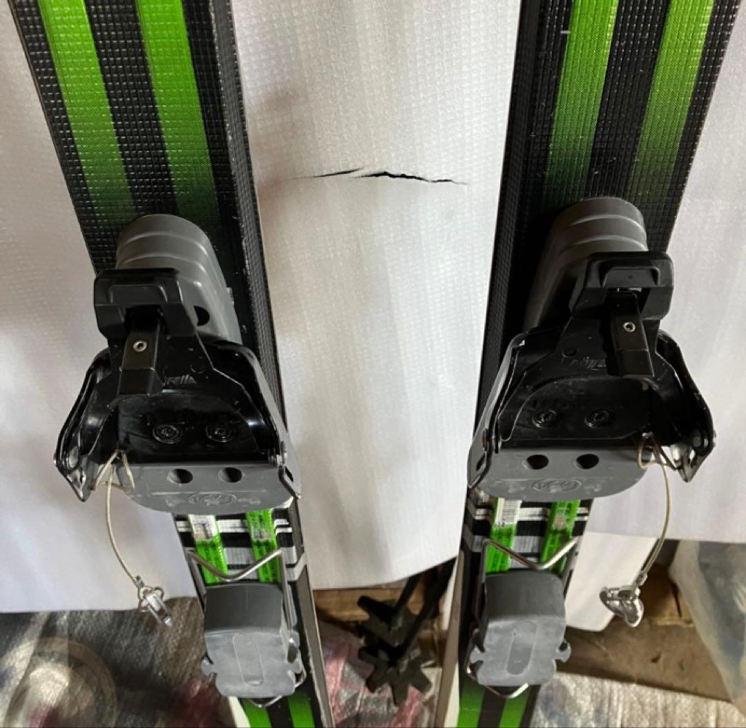 テレマークスキー板　Elan AlaskaPro 170㎝　ビンディング付き