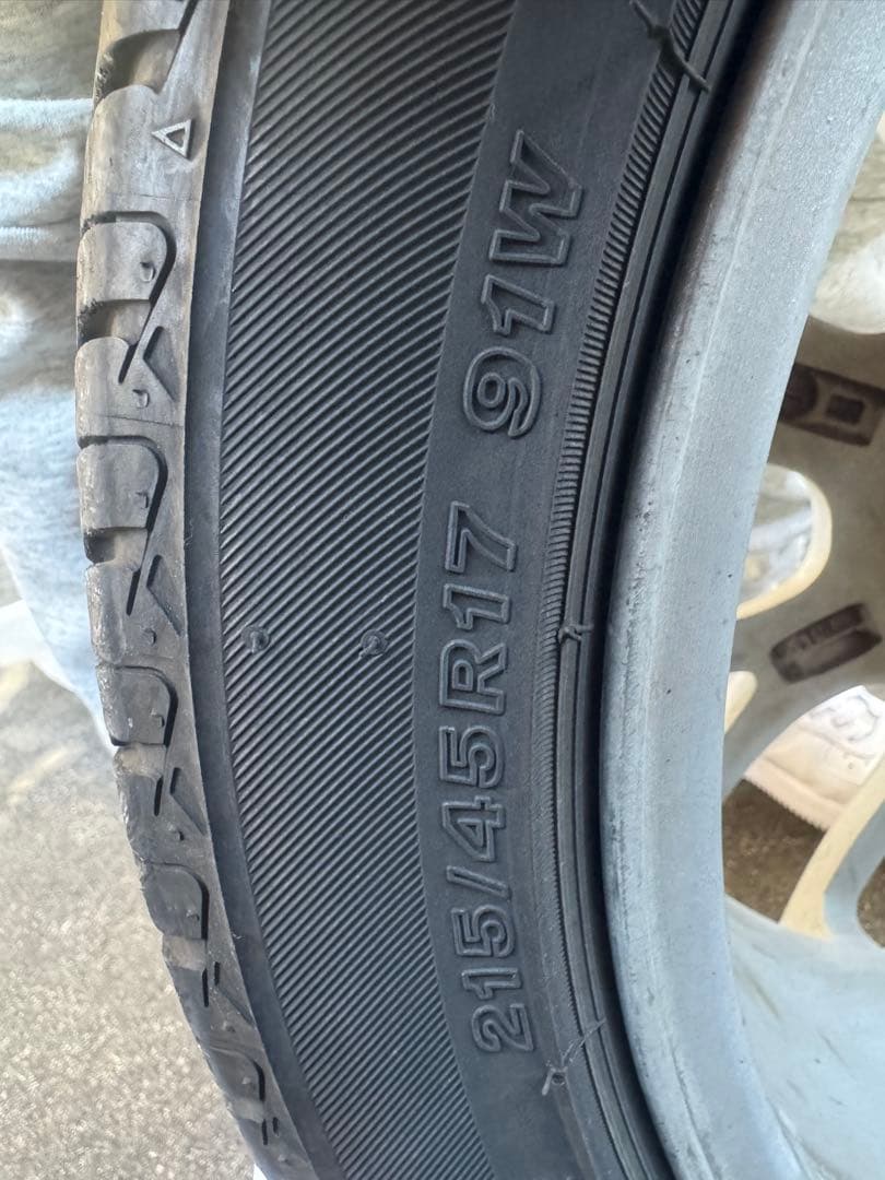 toms 17インチ ホイールタイヤセット