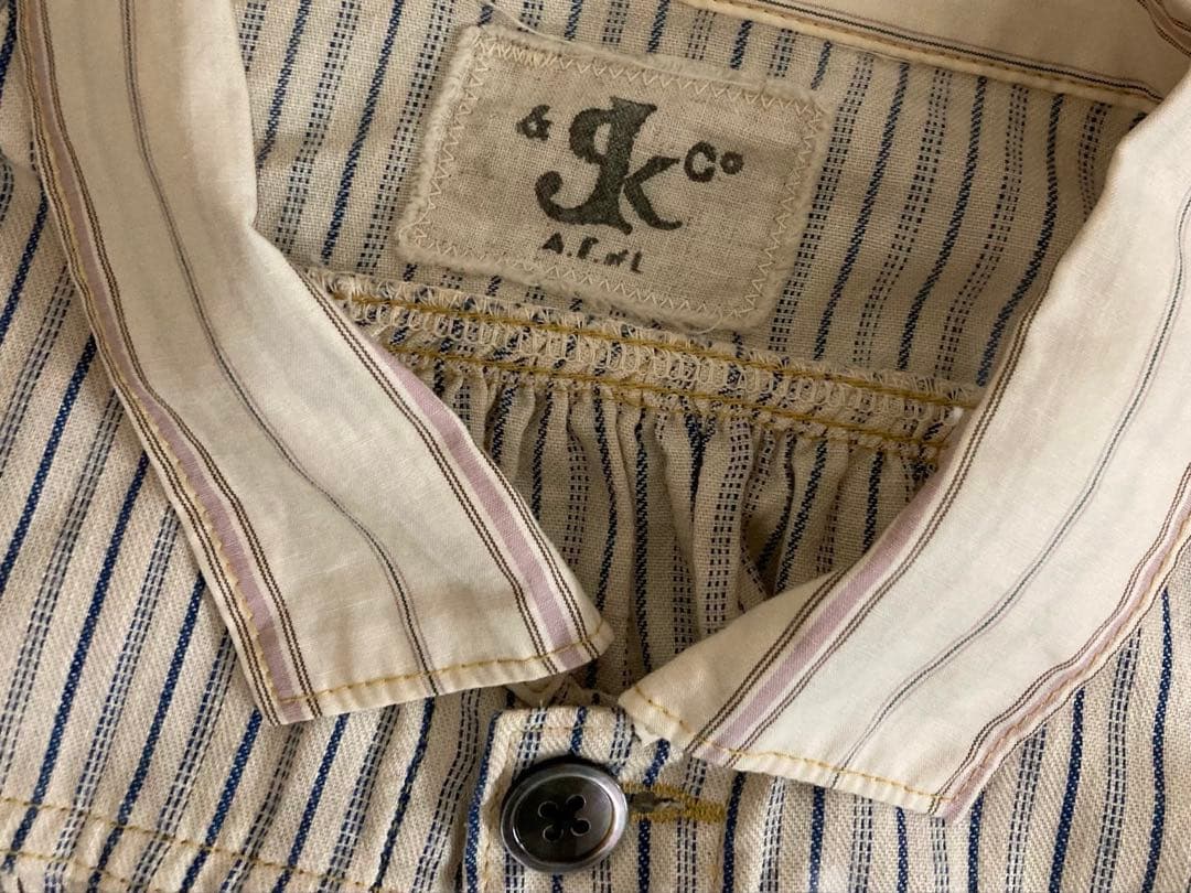 KAPITAL キャピタル ストライプ ジプシー ジャケット