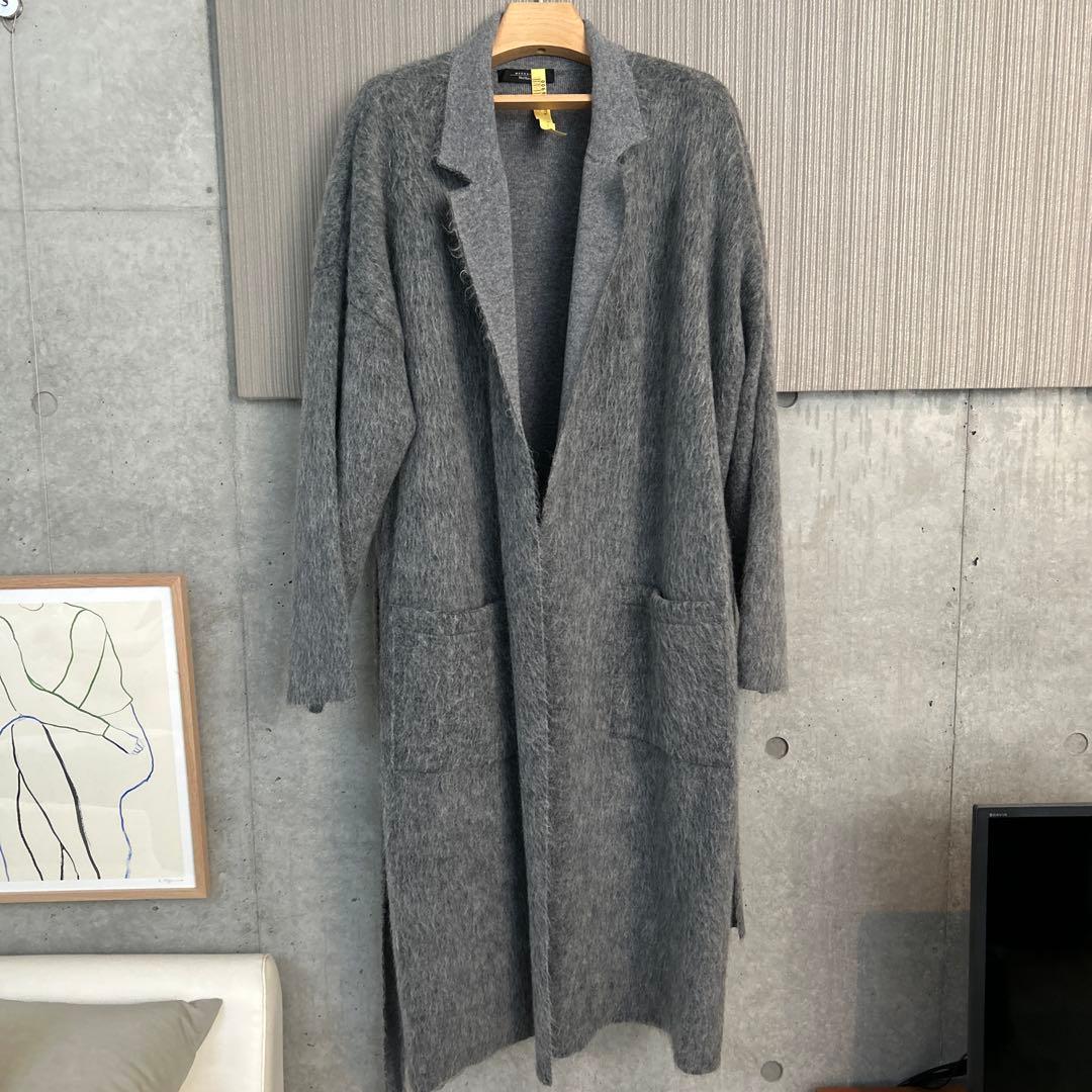 【美品】MAXMARA WEEKENDモヘア混二ットコート
