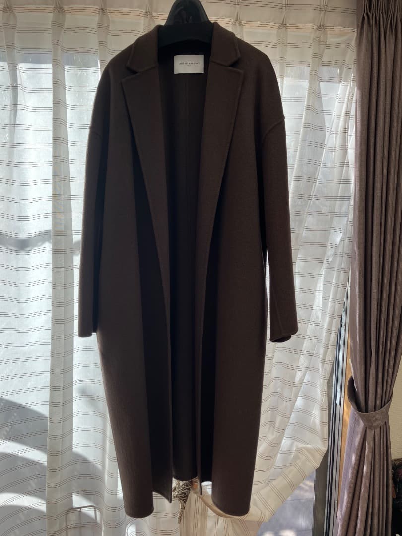 ＜UNITED ARROWS＞W/N リバー テーラード コート W †