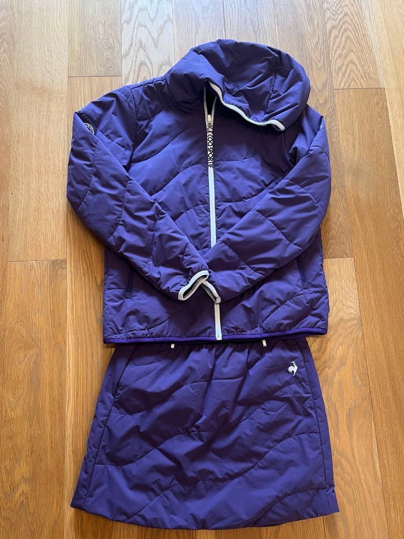 ルコック ゴルフ 防寒冬物セットアップ❣️