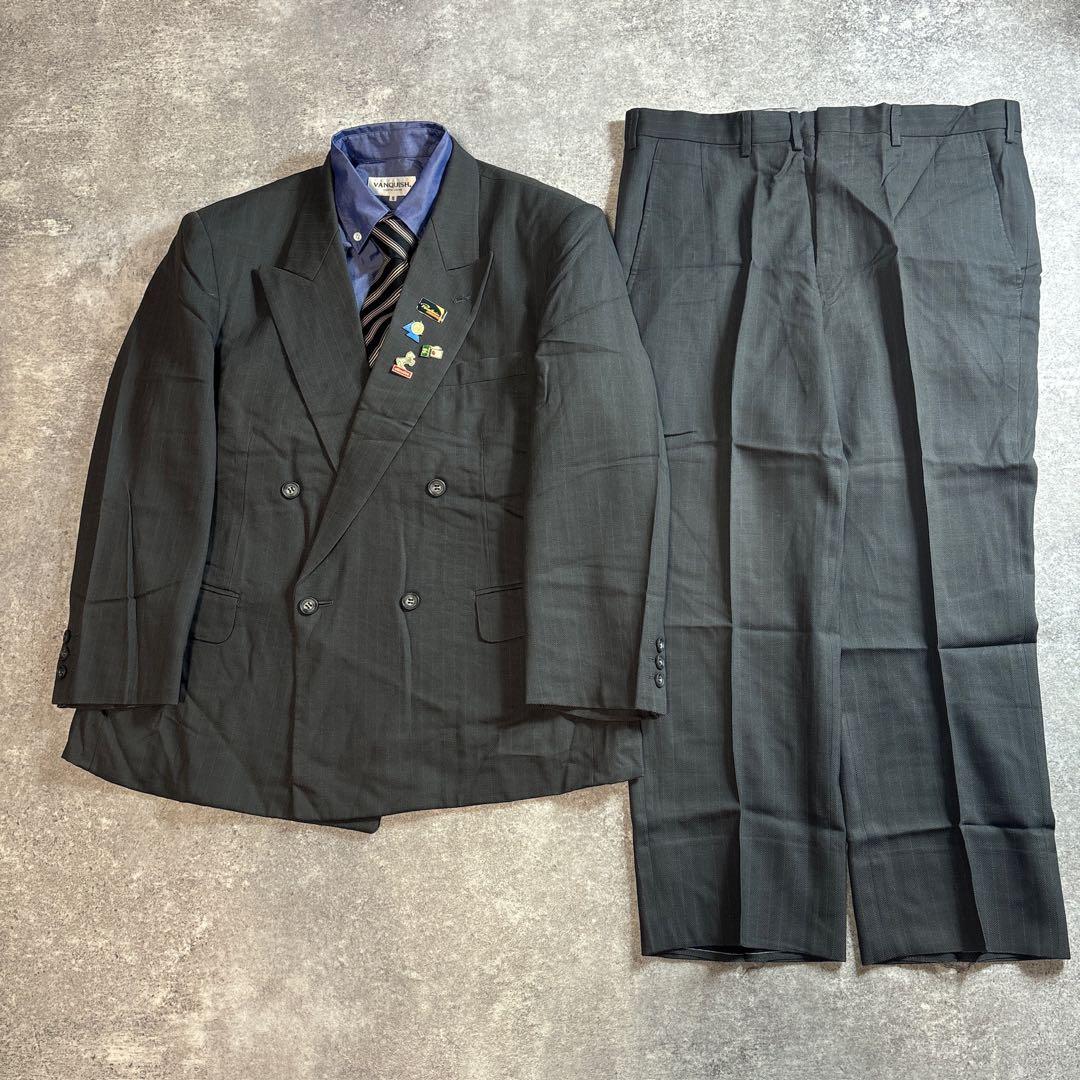 90s vintage レトロセットアップ スーツ ピンズ No.120
