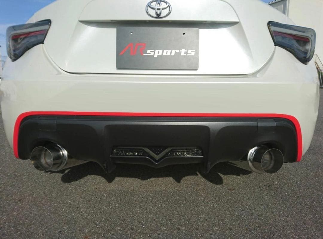 トヨタ86/スバルBRZ ARスポーツマフラー サイレンサー付き
