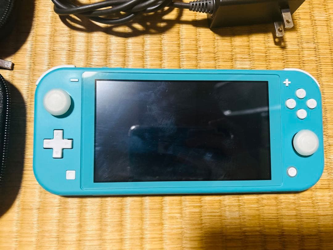 Nintendo Switch Lite ジャンク品 本体 充電器 ケース付き