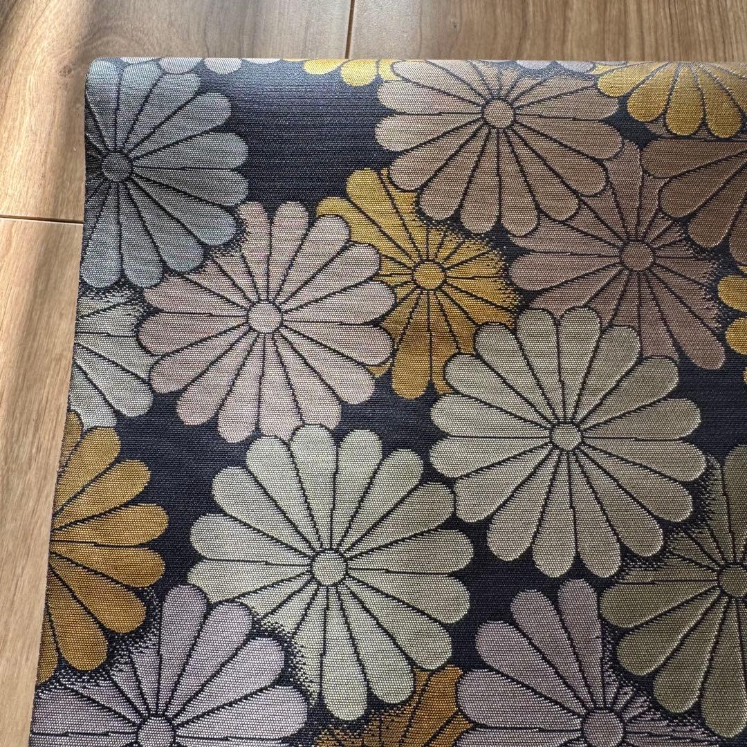 超美品　西陣織 陰山織物　箔屋清兵衛 六通　袋帯 草木染　袋帯　着物　443