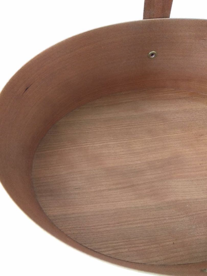 オーバルボックス　チェリー材