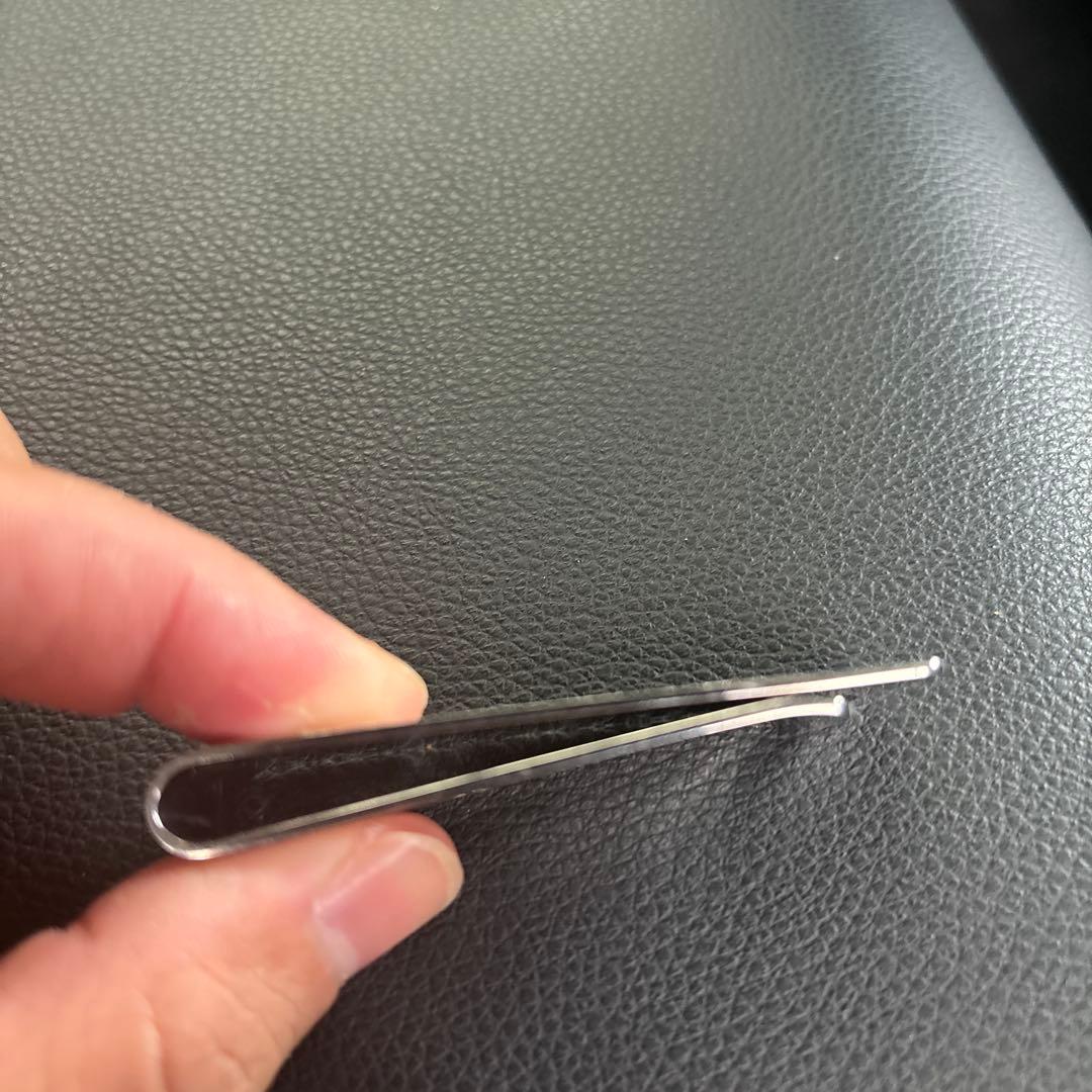 5月20日まで送料込み17000円 美品　　ルイ・ヴィトン　ロゴ マネークリップ