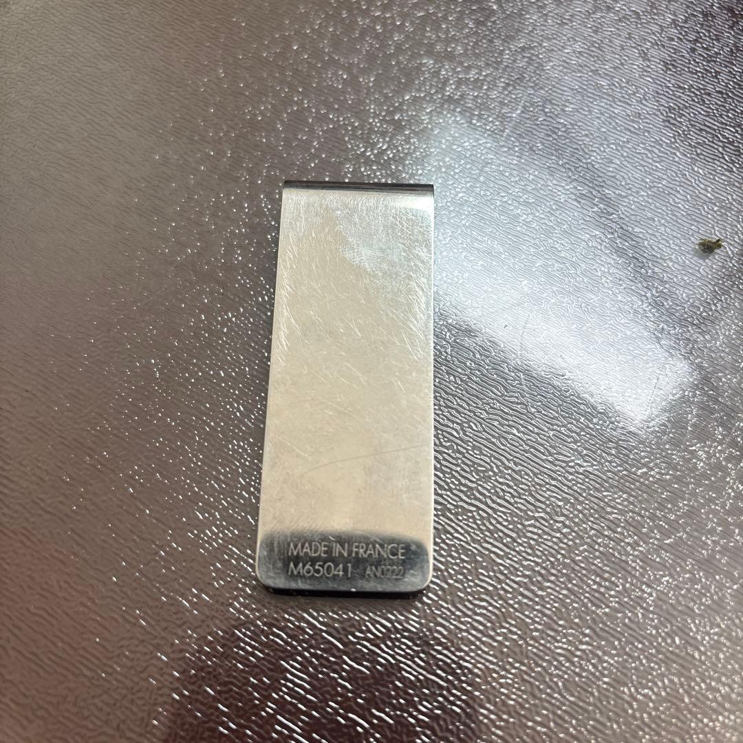 5月20日まで送料込み17000円 美品　　ルイ・ヴィトン　ロゴ マネークリップ