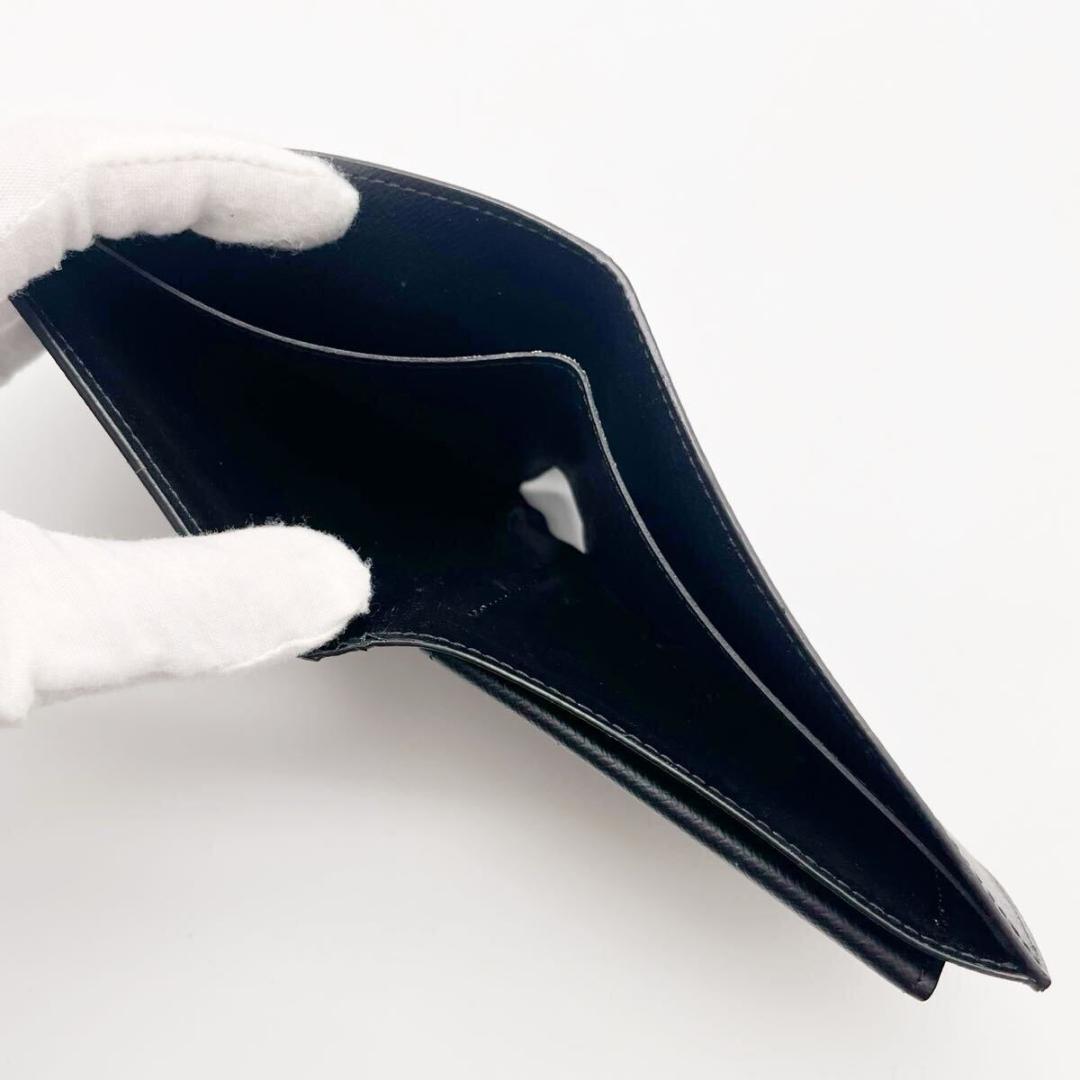 ルイ ヴィトン モノグラム エクリプス 二つ折り財布　 ポルトフォイユマルコNM