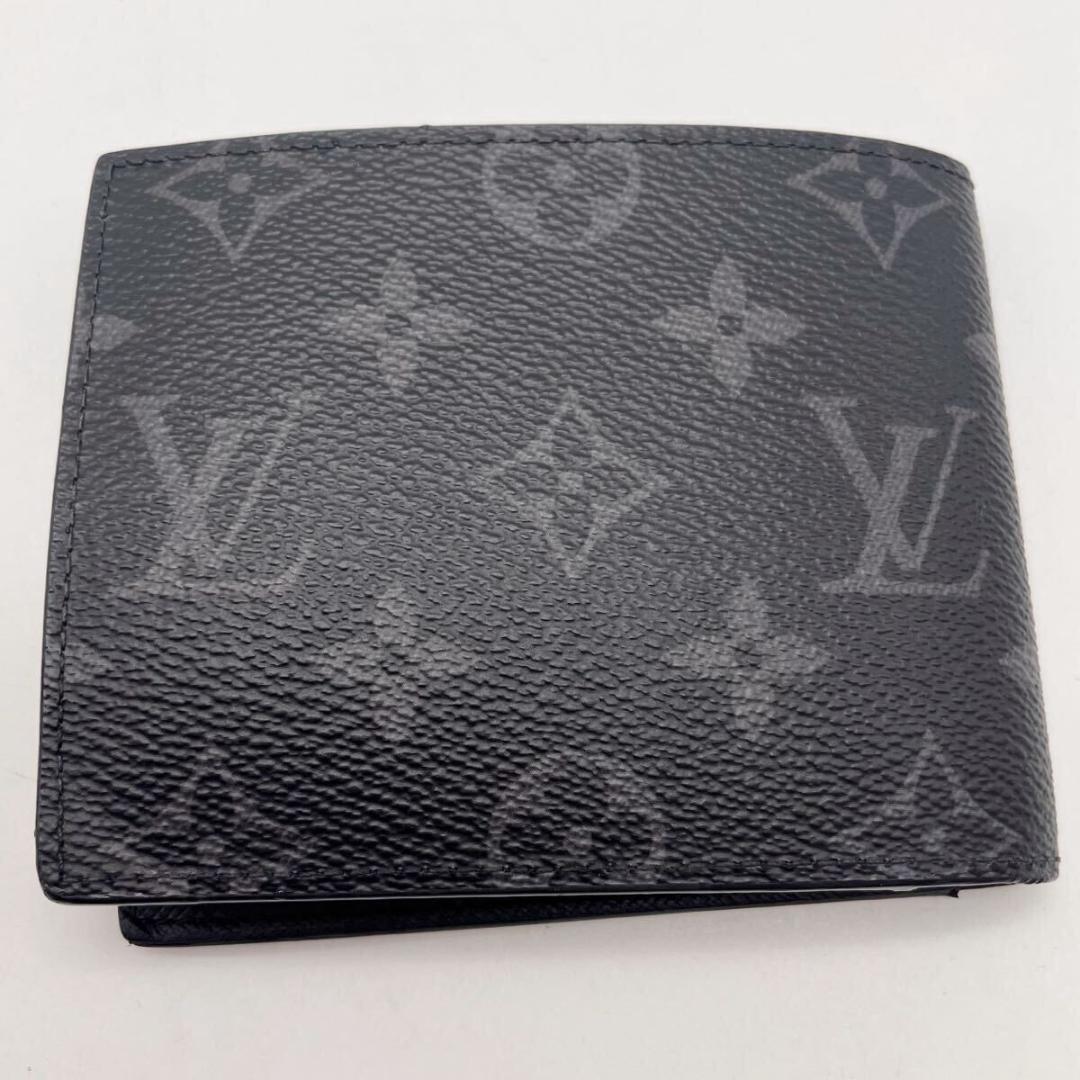 ルイ ヴィトン モノグラム エクリプス 二つ折り財布　 ポルトフォイユマルコNM