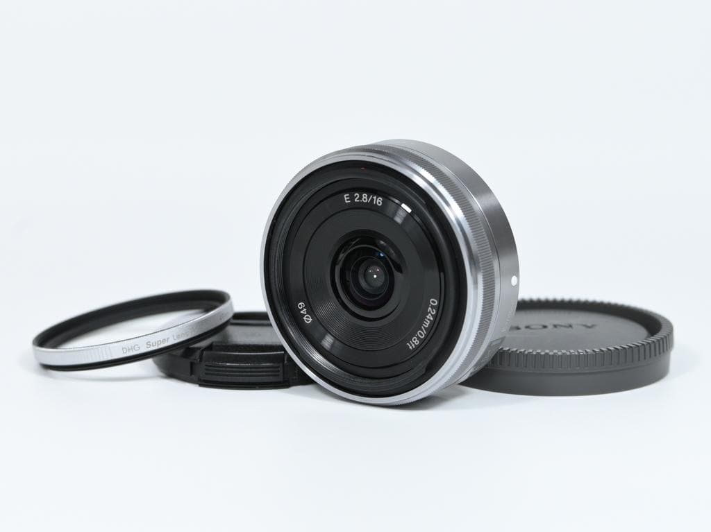 【超美品】 ソニー　SONY E 16mm F2.8 SEL16F28