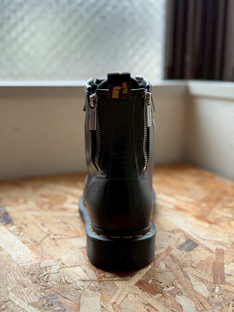 ドクターマーチン 1460 ZIP 8ホール ブーツ UK8 ブラック