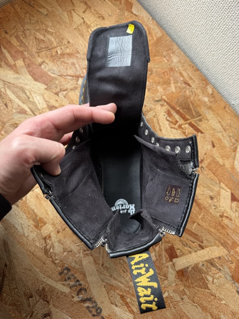 ドクターマーチン 1460 ZIP 8ホール ブーツ UK8 ブラック