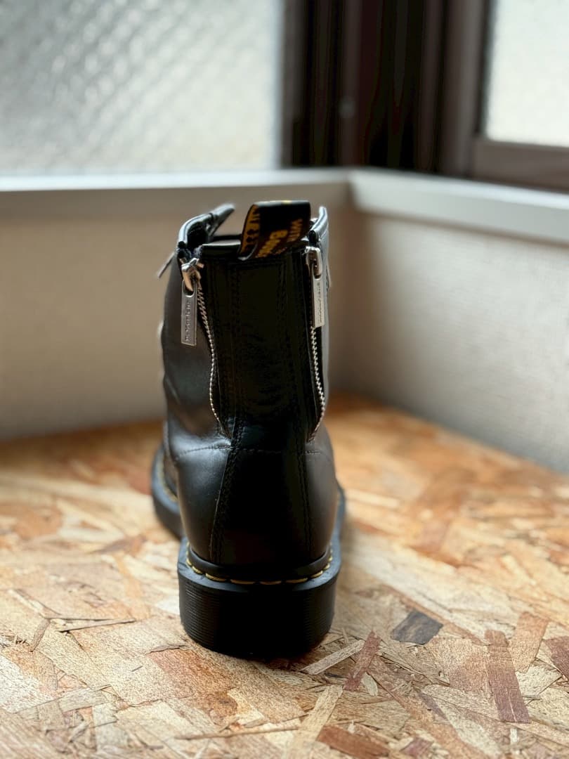 ドクターマーチン 1460 ZIP 8ホール ブーツ UK8 ブラック