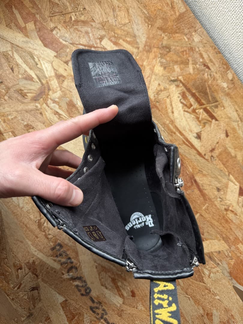 ドクターマーチン 1460 ZIP 8ホール ブーツ UK8 ブラック