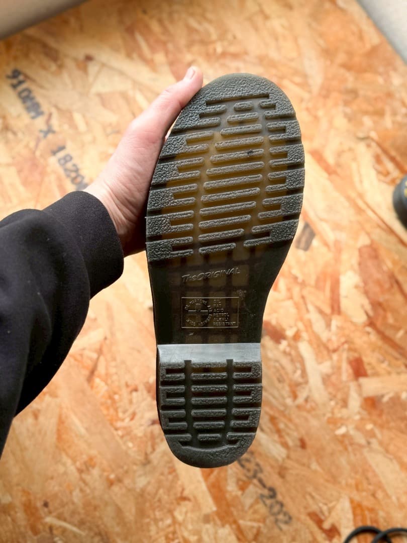 ドクターマーチン 1460 ZIP 8ホール ブーツ UK8 ブラック