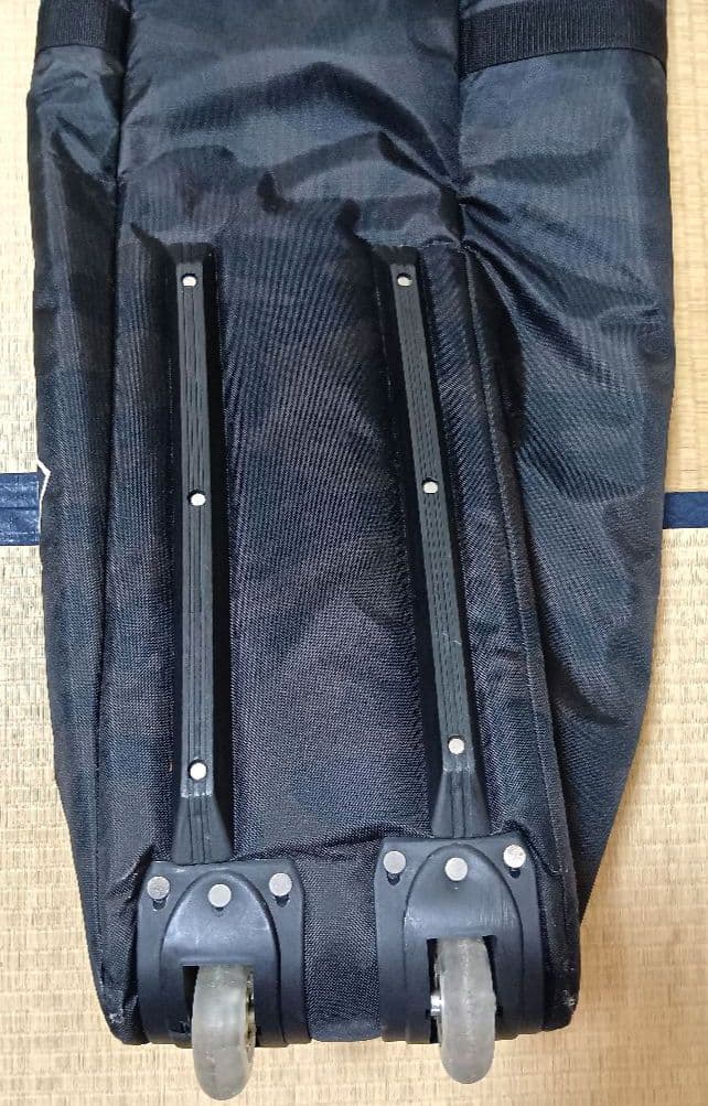 OGASAKA オガサカ スキー 2台 収納 ケース 迷彩 Lサイズ 中古品