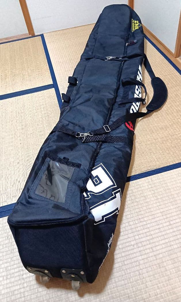 OGASAKA オガサカ スキー 2台 収納 ケース 迷彩 Lサイズ 中古品