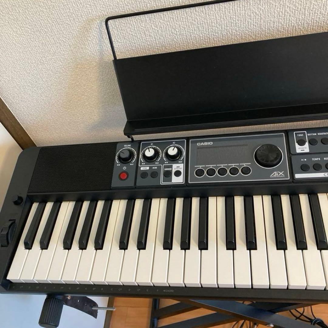 Casio CT- S500 電子キーボード 61鍵　Xスタンド含みません