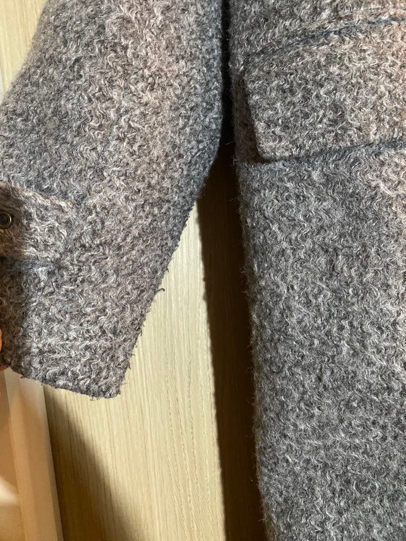 aclent チェスターロングコート　グレー