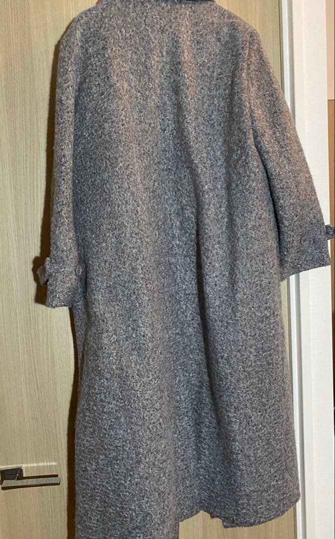 aclent チェスターロングコート　グレー