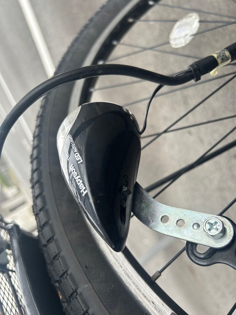 STEELY シティサイクル ブラック　27.5インチ