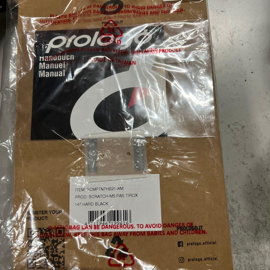 Prologo サドルスクラッチ M5 Pas Tirox 147 Bk ワイド