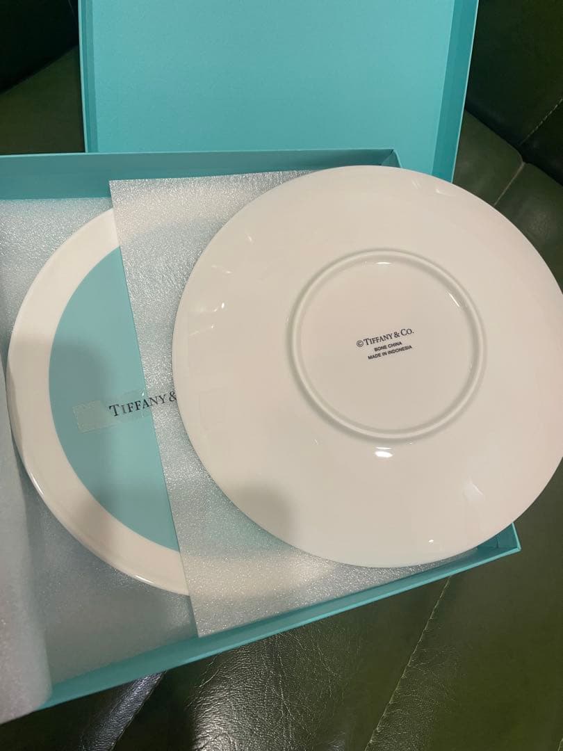 Tiffany & Co. ターコイズ プレート 2枚セット