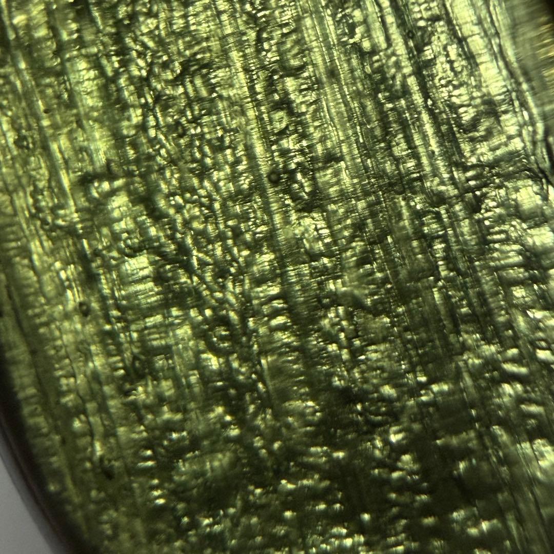 天然モルダバイト　ペンダント　トップ