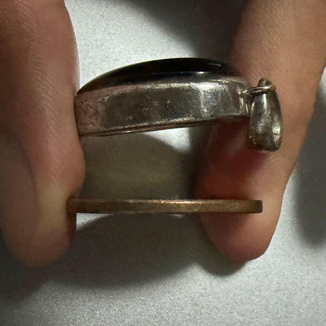 天然モルダバイト　ペンダント　トップ