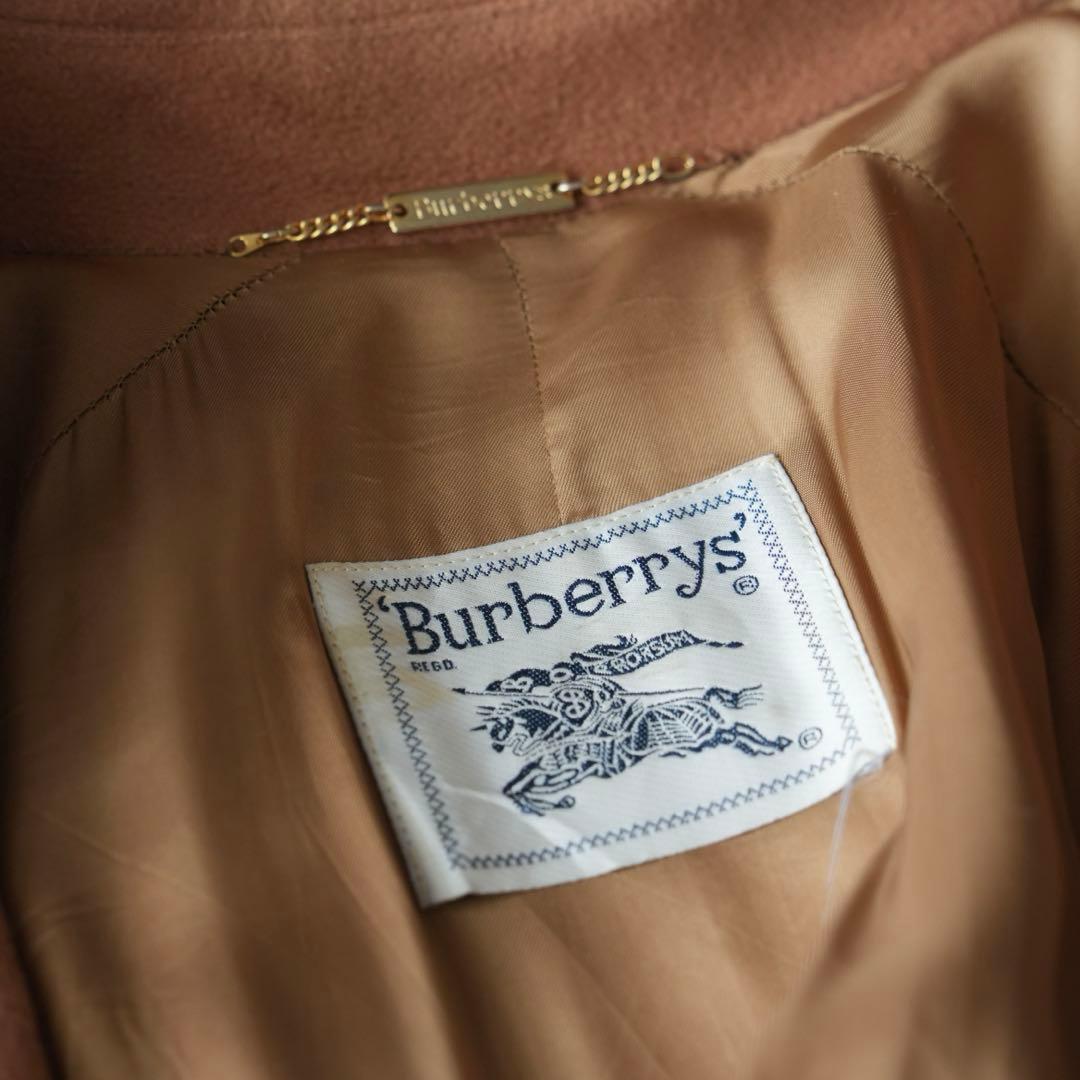 Burberrys バーバリー　ウールカシミヤ　ロングコート　80s 90s