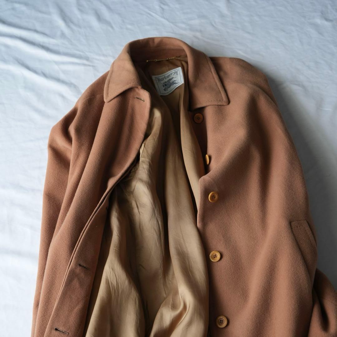 Burberrys バーバリー　ウールカシミヤ　ロングコート　80s 90s