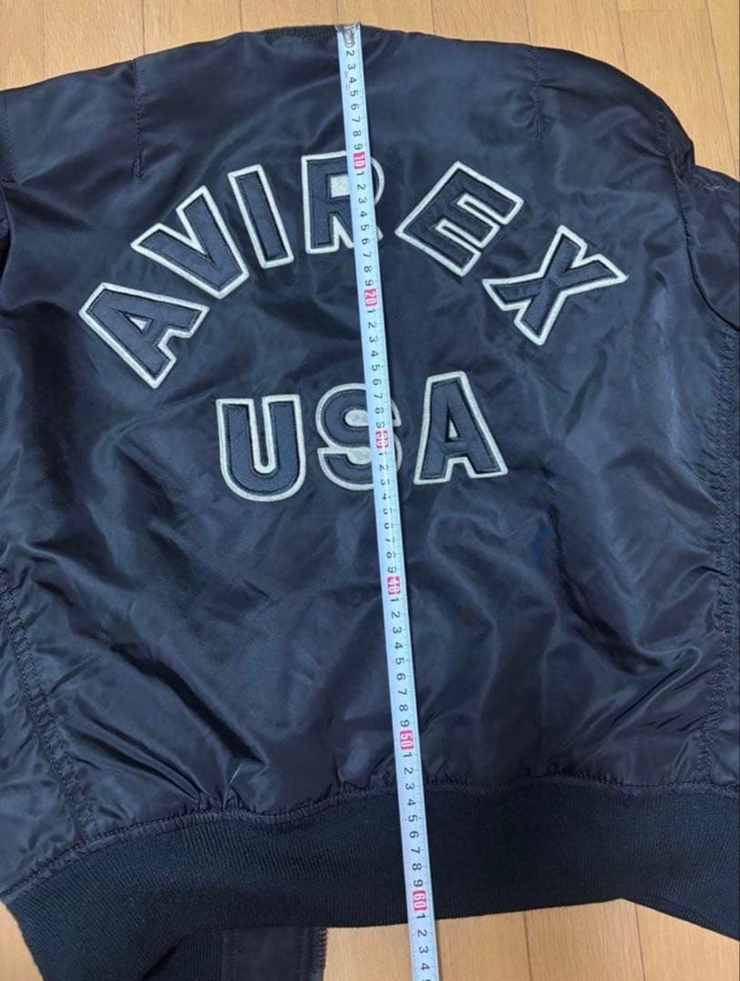 AVIREX MA-1 黒 BLACK