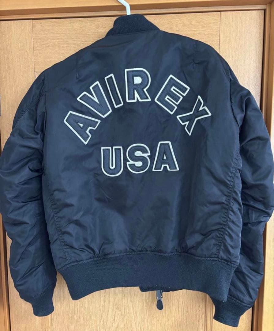 AVIREX MA-1 黒 BLACK