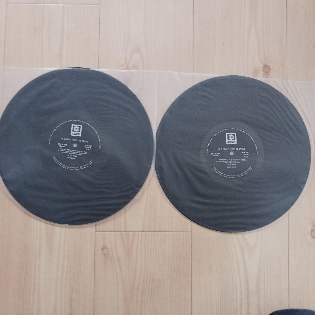 B.B.キング Live in Japan　2LP　再生確認済