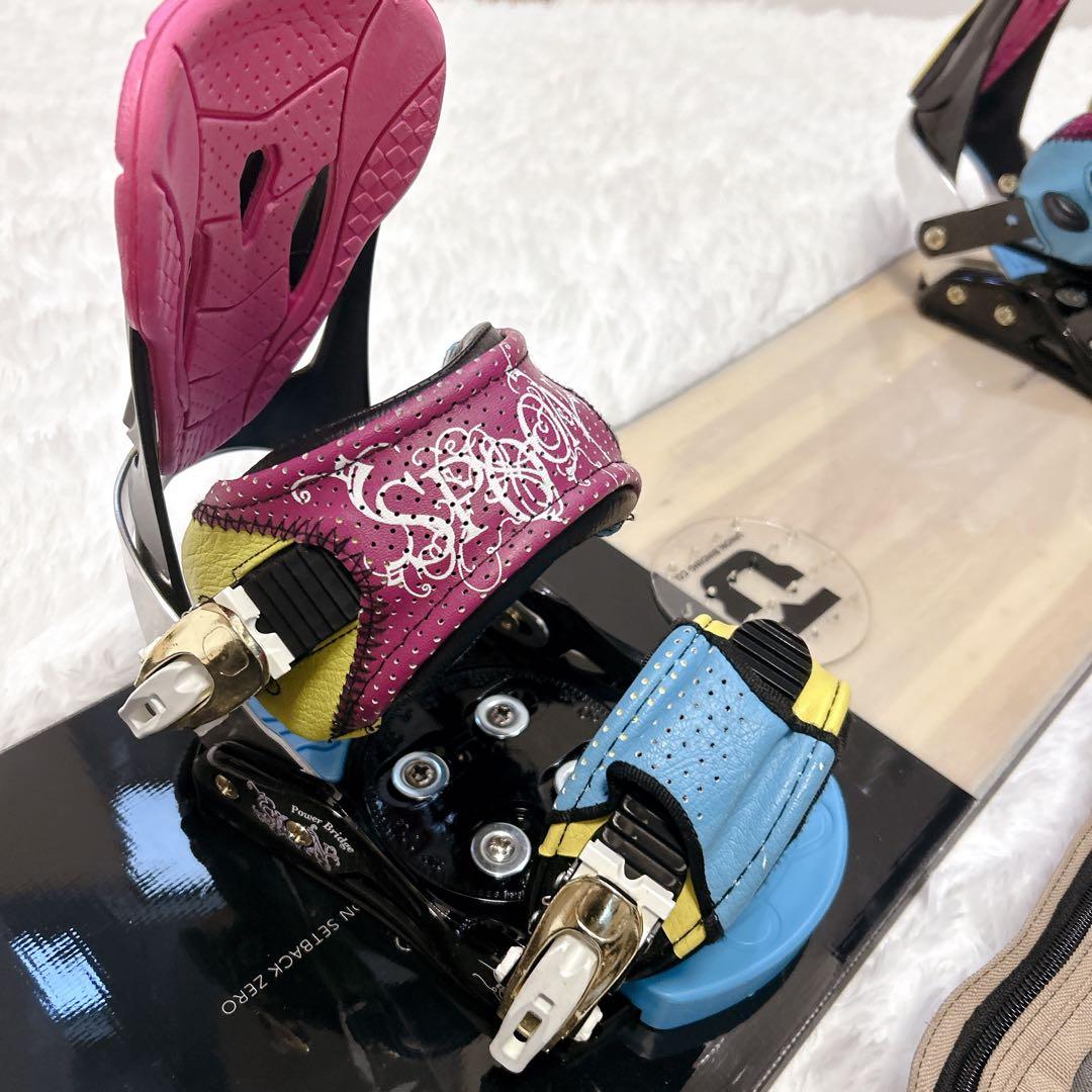 ZUMA ボード ALIVE 147㎝ SPOON バイン＋Burtonバッグ付