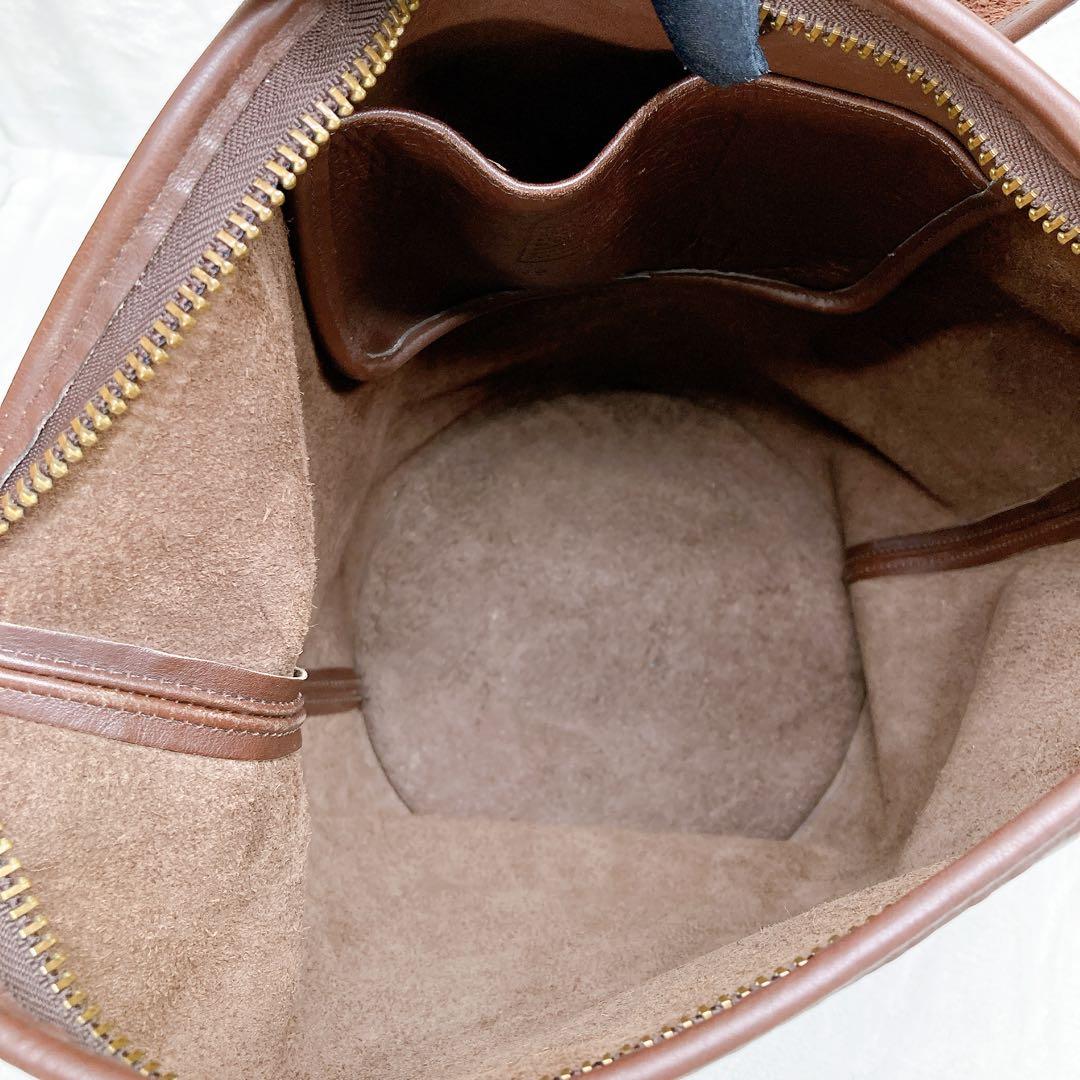 ✨美品✨COACH オールドコーチ ダッフルバッグ バケツ型 レザー ブラウン
