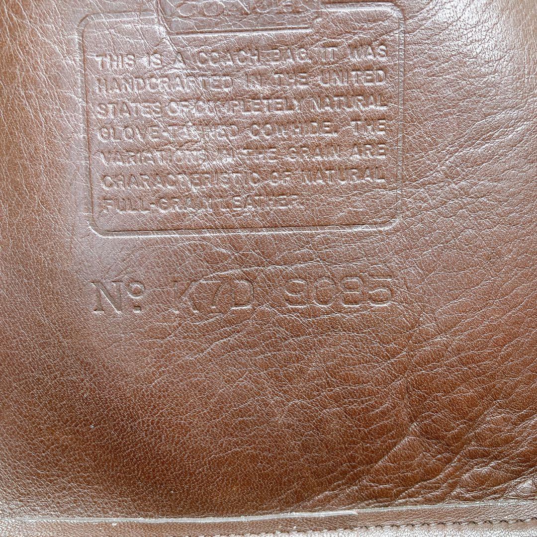 ✨美品✨COACH オールドコーチ ダッフルバッグ バケツ型 レザー ブラウン